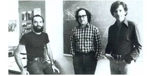 RSA算法发明人：从左到右Ron Rivest、Adi Shamir、Leonard Adleman（摄于1978年）