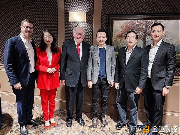 孙宇晨已与巴菲特共进晚餐：指导终生受用